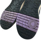 Clarks trainers shoe size 10.5 junior black and purple with laces and hook and loop strap