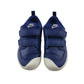 Nike trainers shoe size UK 8.5 kids blue with hook and loop straps