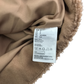 H&M Teddy Fleece Jacket Womens Small Brown Zip Up