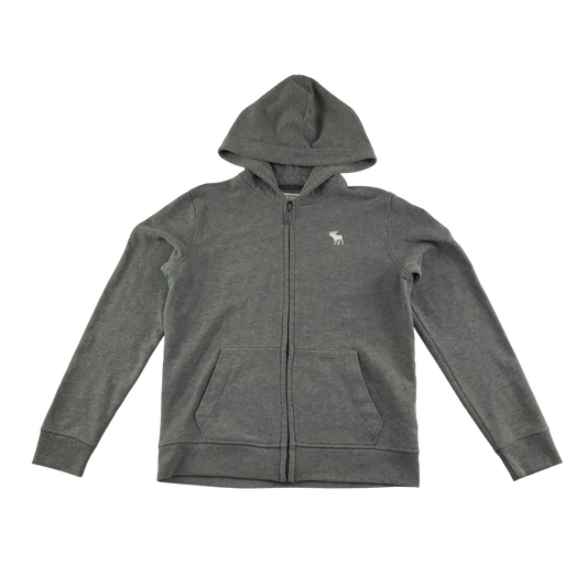 Abercrombie & Fitch Zip Up Hoodie 13-14 Years Grey