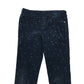 Okaidi Jeggings Age 8 Navy Blue Spotted Pattern Velvety Material