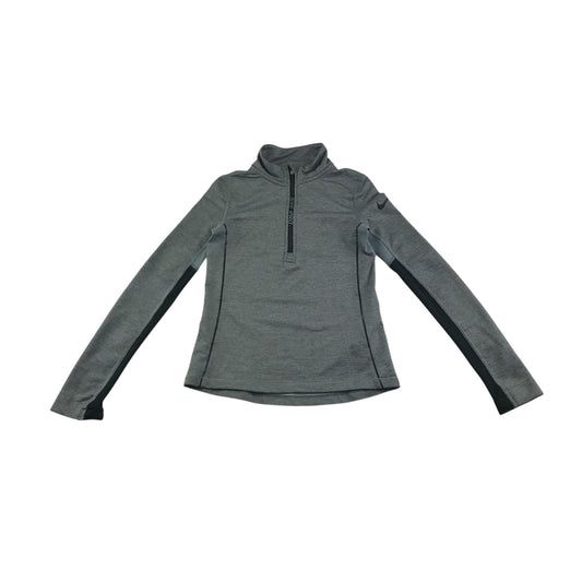 Nike Pro sports sweater 8-10 years grey with black detailing