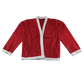 Running Imp Costume 5-8 years Red White Santa Claus Onesie