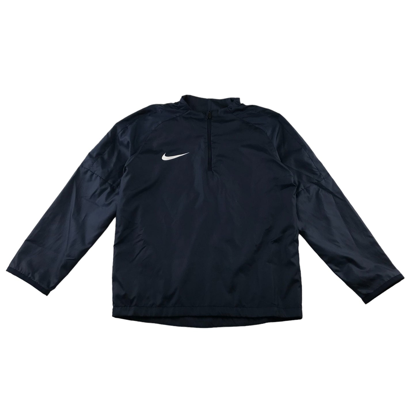 Nike sport jacket 6-8 years navy blue sporty light pullover windbreaker