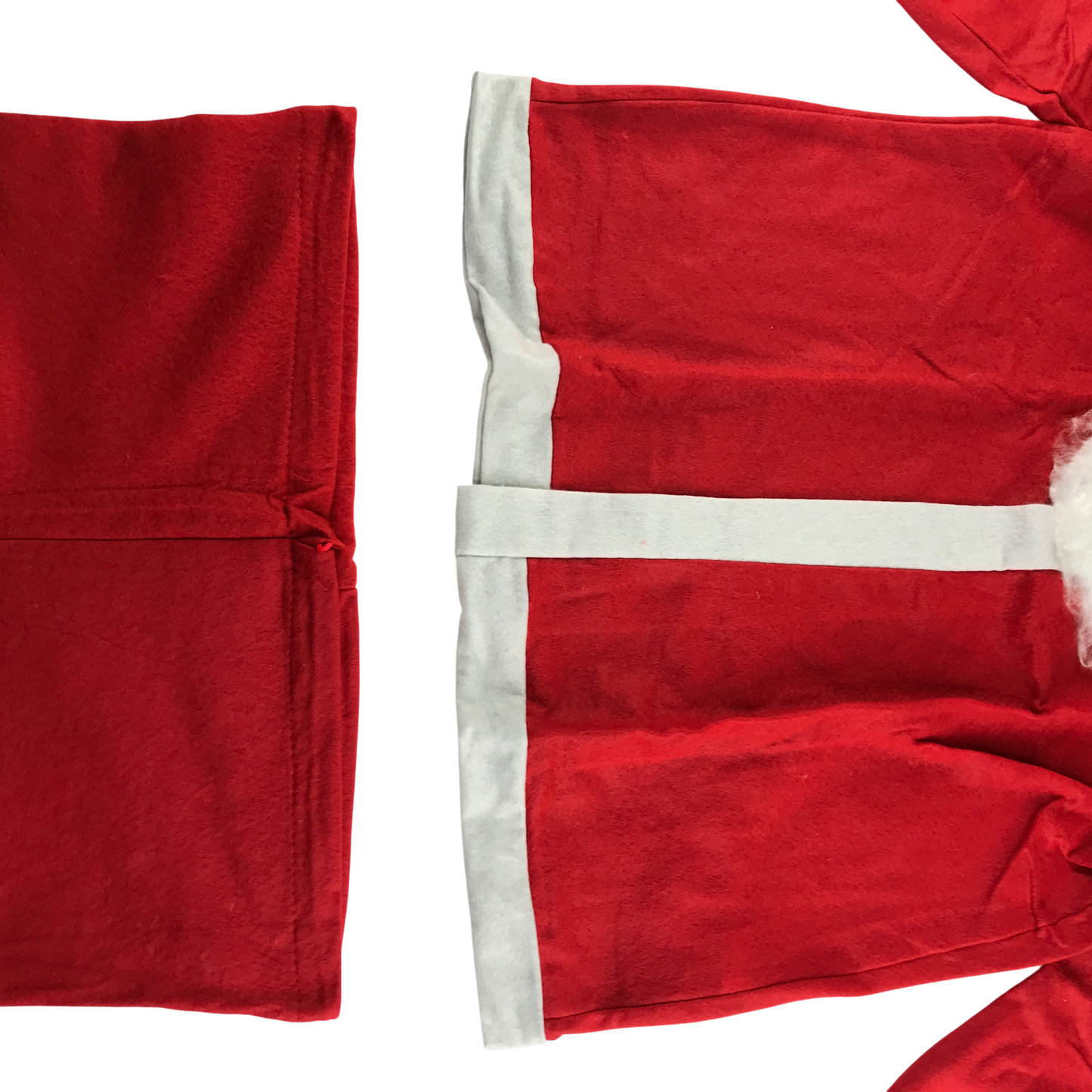 Running Imp Costume Adult One Size Red White Santa Claus Onesie