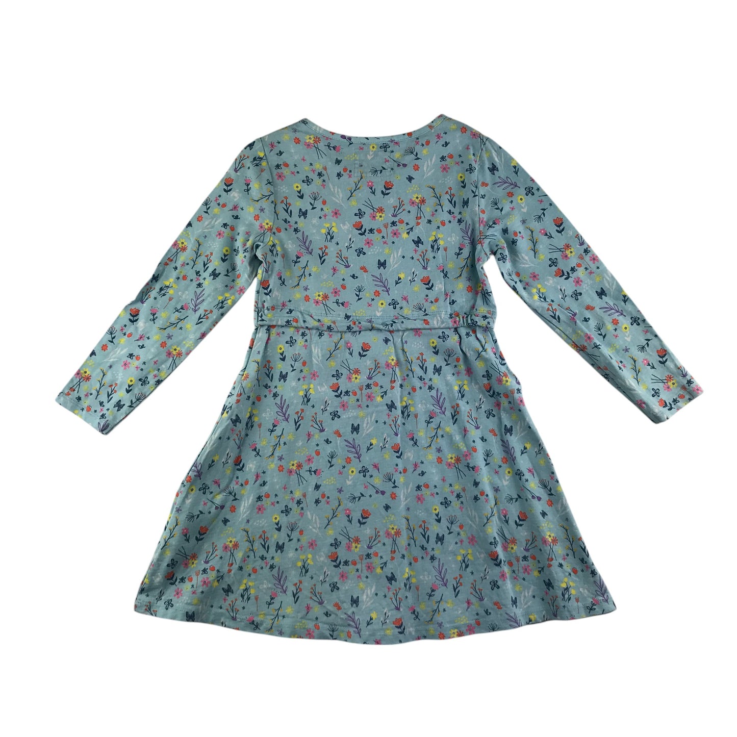 Mountain Warehouse dress 5-6 years light blue floral cotton