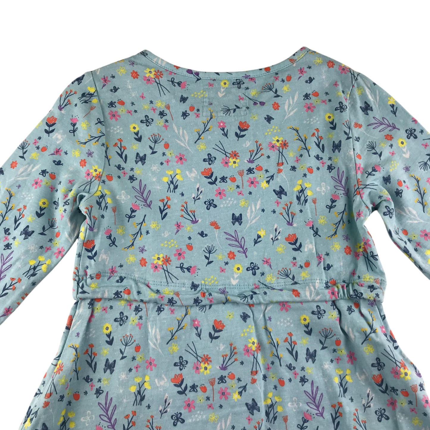 Mountain Warehouse dress 5-6 years light blue floral cotton