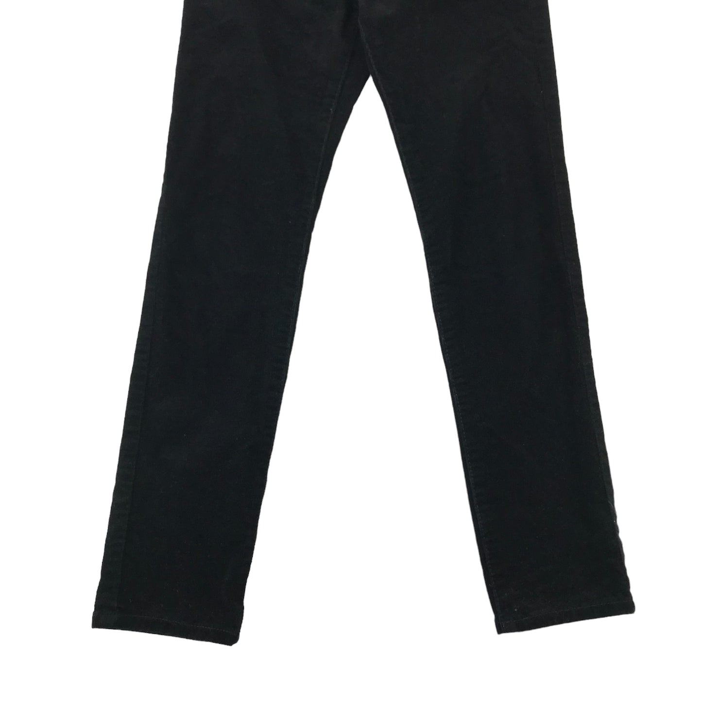 H&M Jeggings Age 8 Black Corduroy Trousers