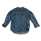 COS Shirt 5-6 Years Blue Denim Button-Up Cotton