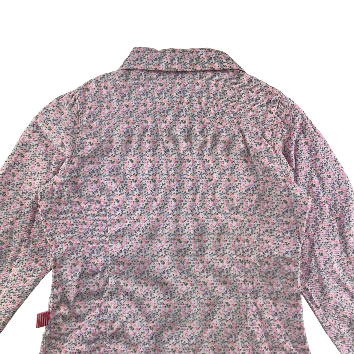 Tiny Tyrwhitt Blouse Age 5 Pink Floral Long Sleeve Corduroy Shirt Cotton