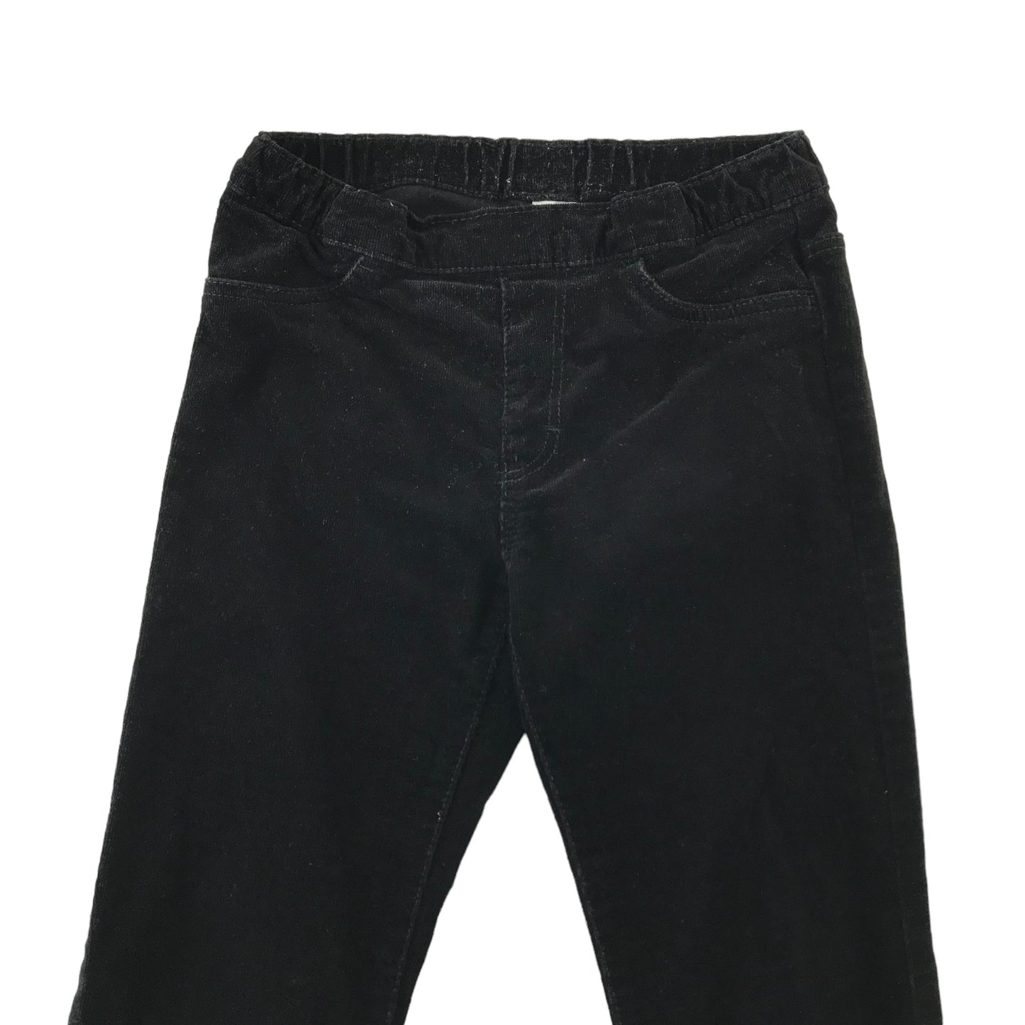 H&M Jeggings Age 8 Black Corduroy Trousers