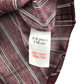 M&Co Shirt 5-6 Years Burgundy Stripe Cotton