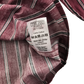 M&Co Shirt 5-6 Years Burgundy Stripe Cotton