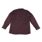M&Co Shirt 5-6 Years Burgundy Stripe Cotton