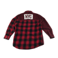 Next Shirt 5-6 Years Red Check Pattern Cotton
