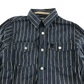 Rebel Shirt 7-8 Years Blue Stripe Pattern Cotton