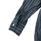 Rebel Shirt 7-8 Years Blue Stripe Pattern Cotton