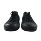 Dunlop trainers shoe size 3 black plimsol style flat canvas sneaker