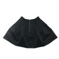 H&M Skirt Adult UK 12 Black Thin Waist band Layered Satiny Material