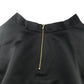 H&M Skirt Adult UK 12 Black Thin Waist band Layered Satiny Material