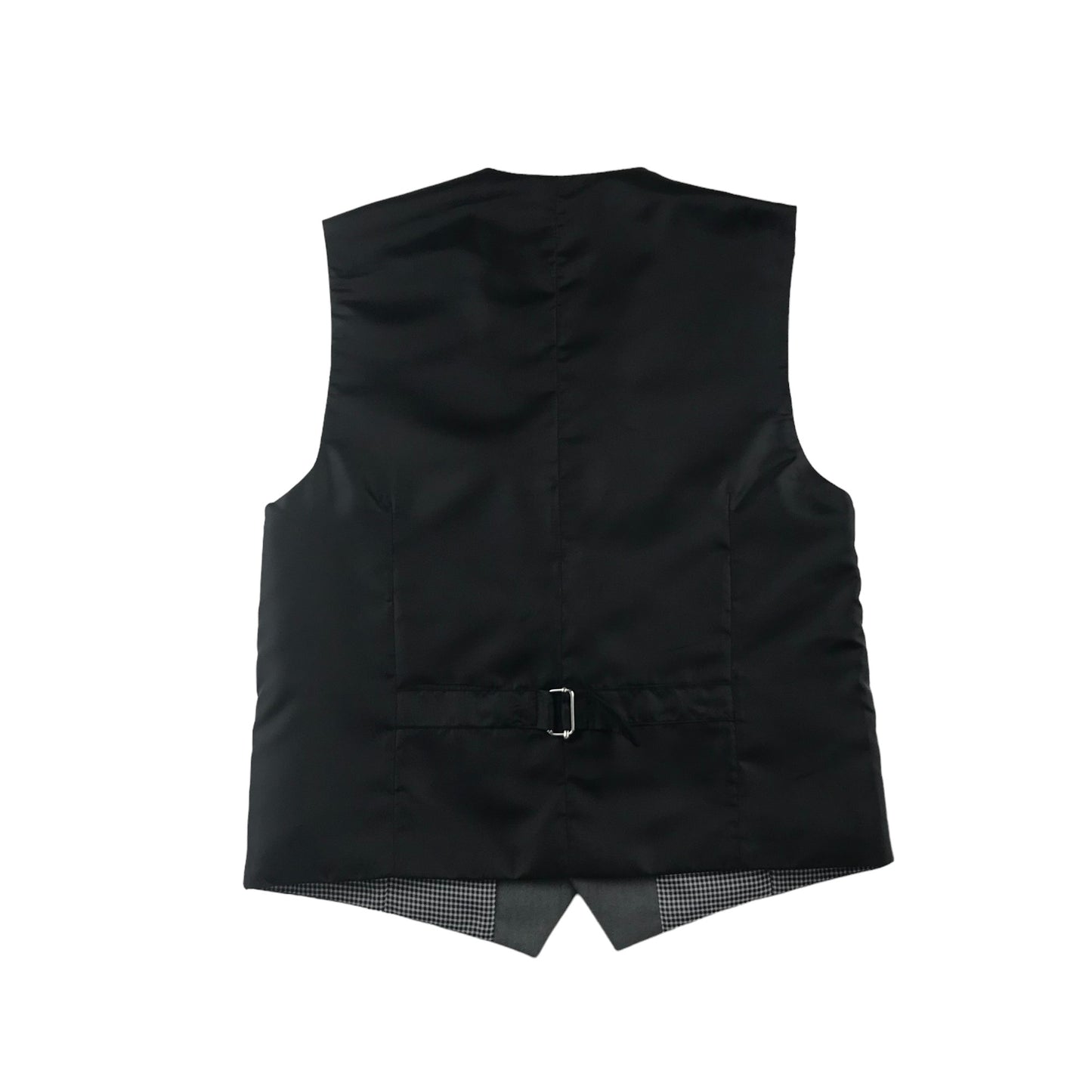 Next Waistcoat 7-8 Years Grey Adjustable Back Strap