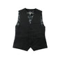 John Rocha Waistcoat 11-12 years Grey BMX Bike Graphic Back Print