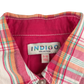M&S Shirt 9-10 Years Multicolour Check Pattern Cotton