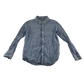 Holly & Whyte Shirt 9-10 Years Light Blue Button Up Cotton
