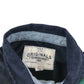 M&S Polo Shirt Age 5 Navy Green Panelled Long Sleeve Cotton
