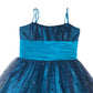 Morgan & Co Dress 11-13 Years Blue Mini Dress