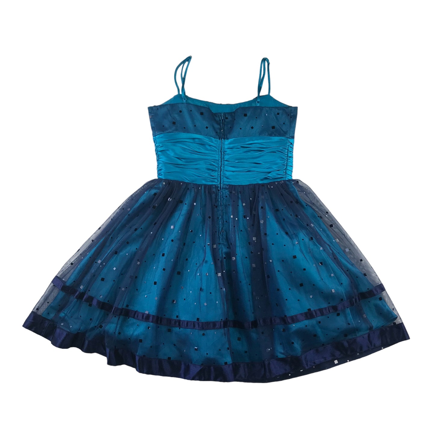 Morgan & Co Dress 11-13 Years Blue Mini Dress