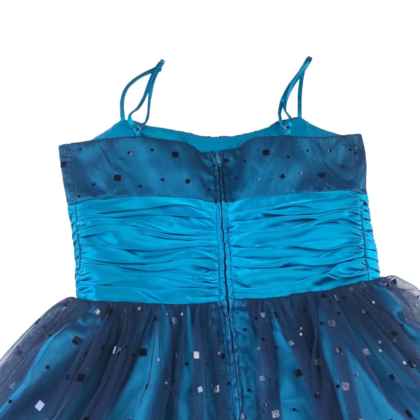 Morgan & Co Dress 11-13 Years Blue Mini Dress