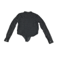 H&M Shirt 11-12 Years Black Polka Dot