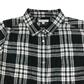 Debenhams Bluezoo Shirt 12-13 Years Black Check Cotton