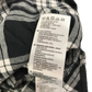 Debenhams Bluezoo Shirt 12-13 Years Black Check Cotton
