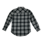 Debenhams Bluezoo Shirt 12-13 Years Black Check Cotton