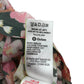 M&S Dress Age 5 Pink and Black Floral Elasticated Waist Cotton