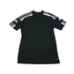 Adidas sports top men's S black with 3 white stripes and logos slim fit