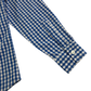 Sam & Sophie Shirt 13-14 Years Blue Gingham Check Cotton