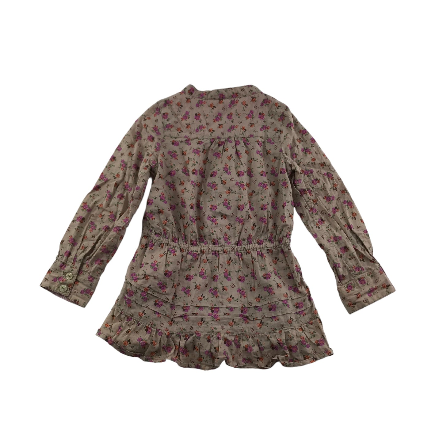 Palomino Blouse Age 4-5 Light Mauve with Floral Print Pattern