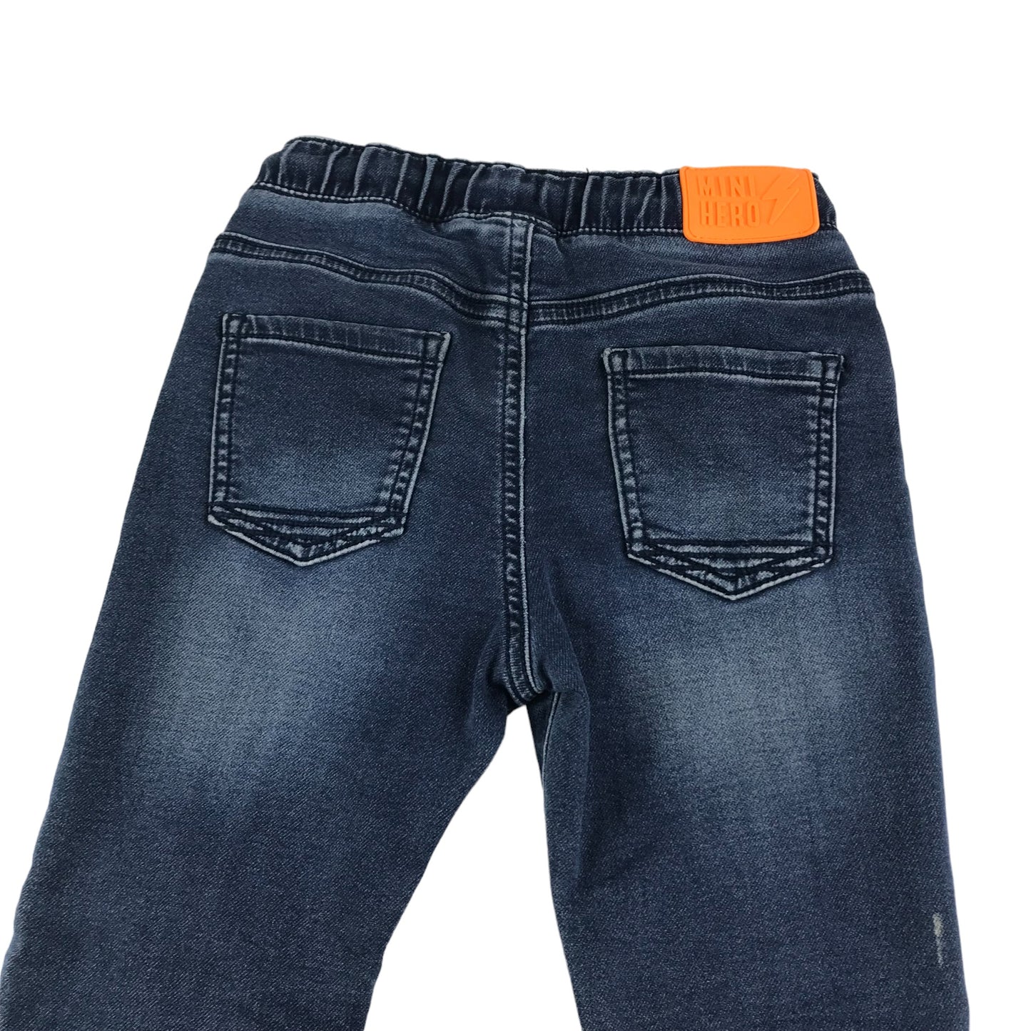 F&F Jeans Age 6 Blue Super Cool Stretchy Pull Up Style