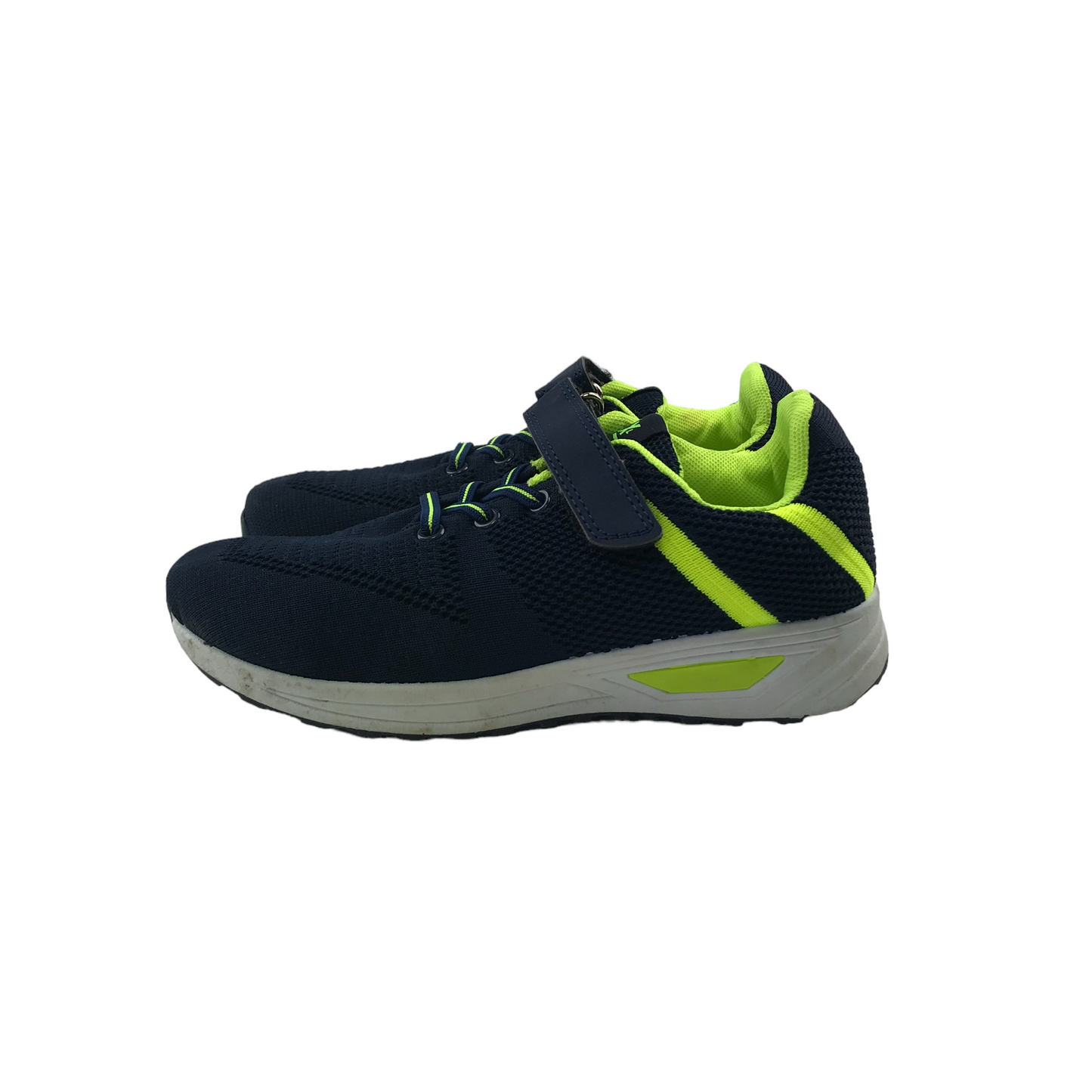 XL Trainers Shoe Size 2 Navy Breathable Trainers