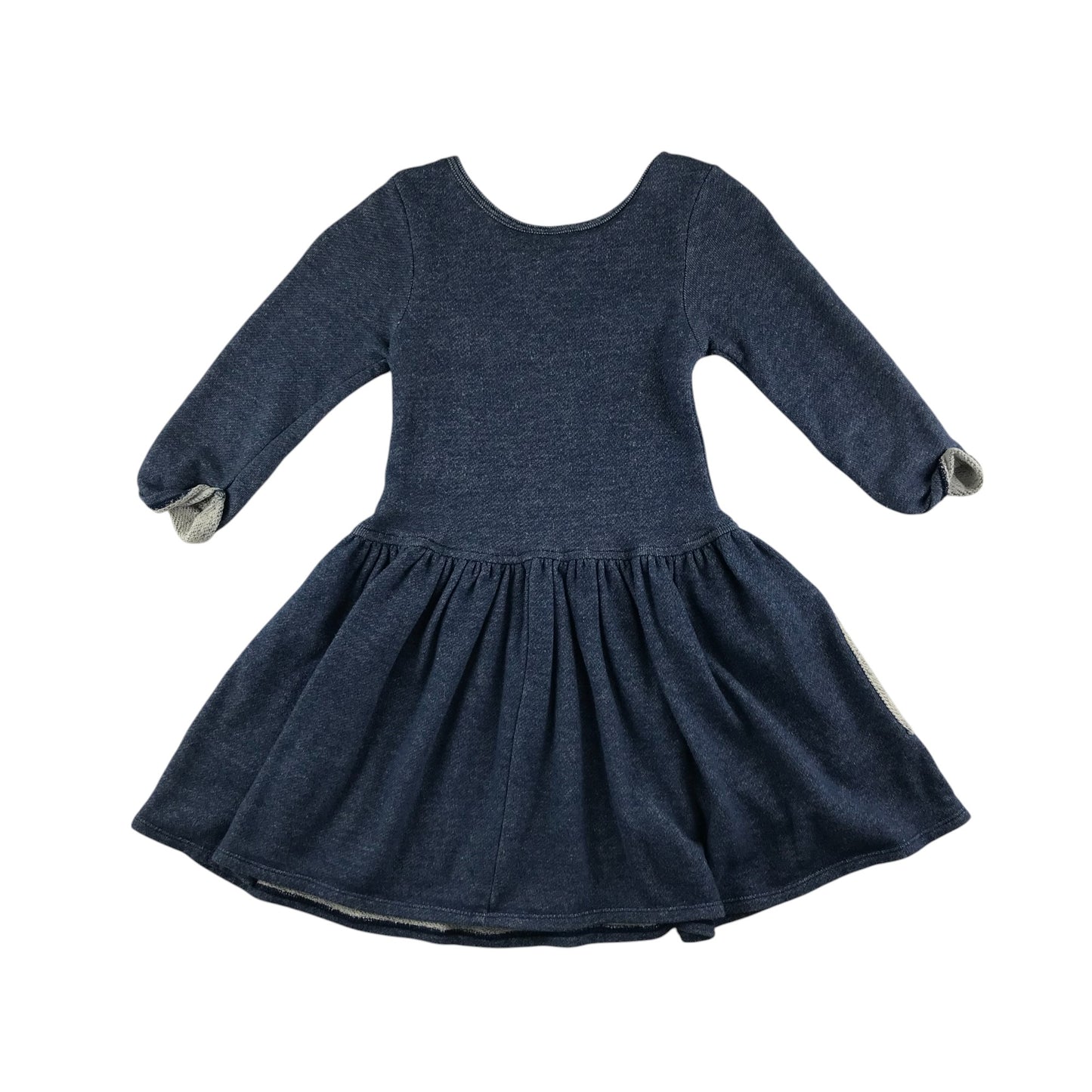 Bonnie Jean dress 9-10 years blue with grey detailing