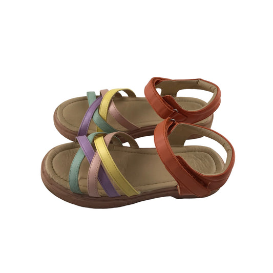 Tu Sandals Shoe Size 3 Multicoloured Straps