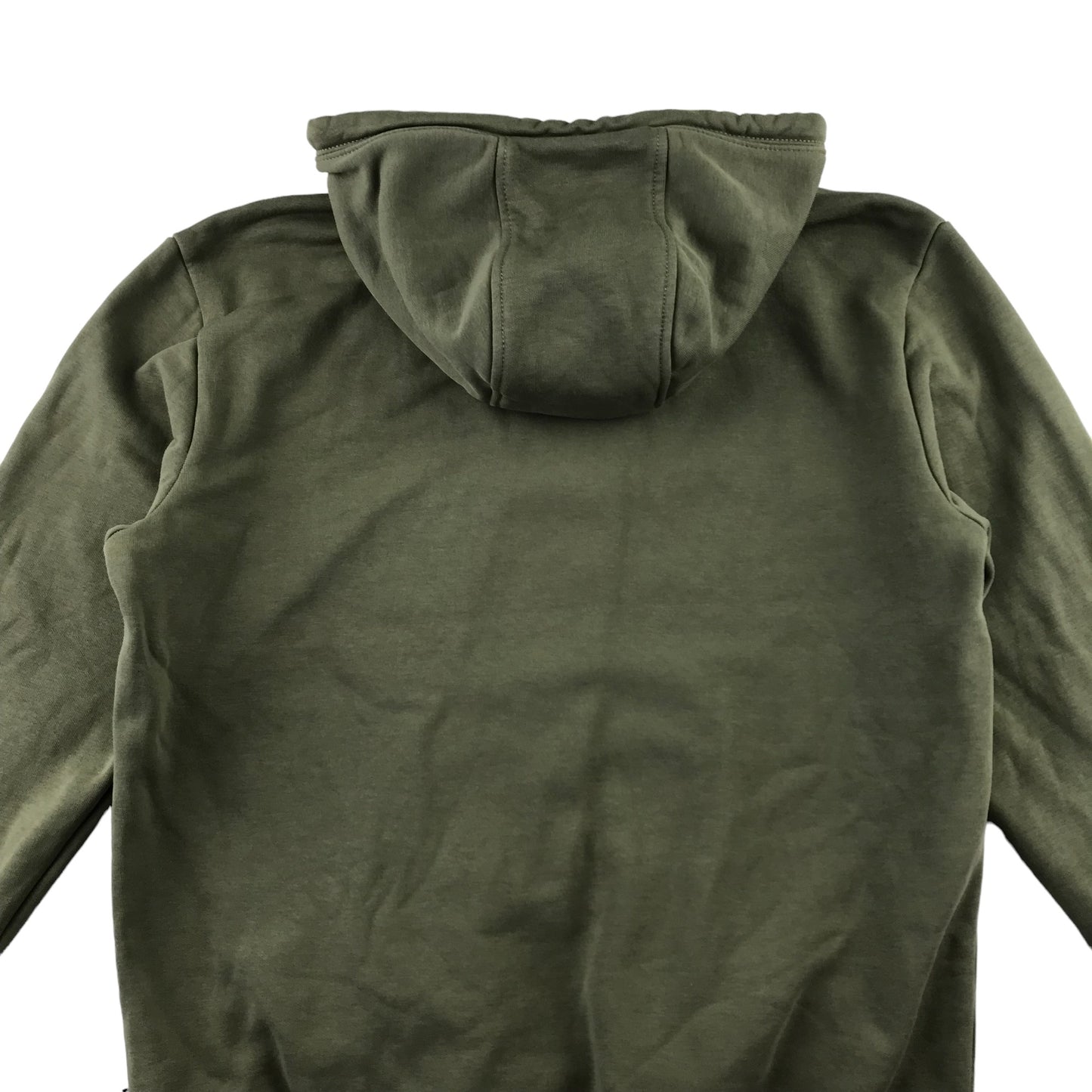 Napapijri hoodie adult size S khaki green jersey pullover