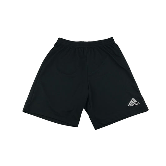 Adidas sport shorts men's S black with white logo