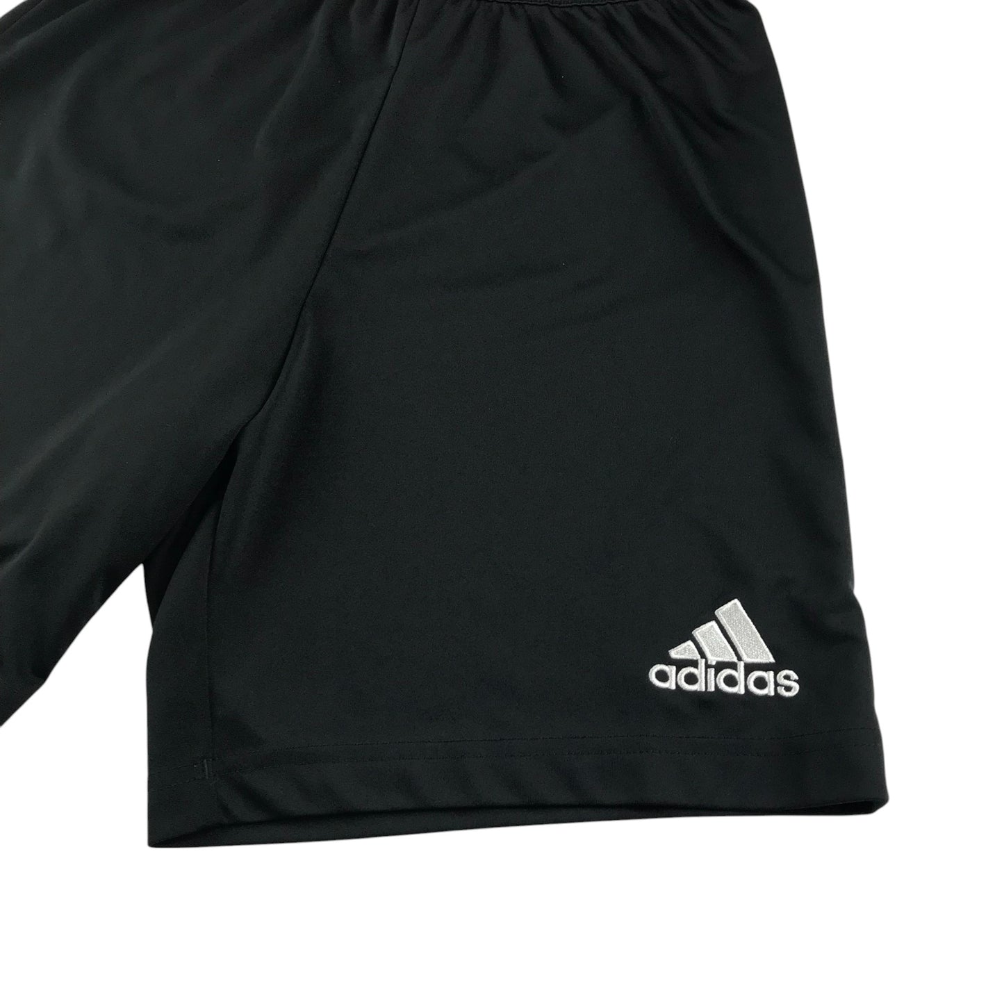 Adidas sport shorts men's S black with white logo