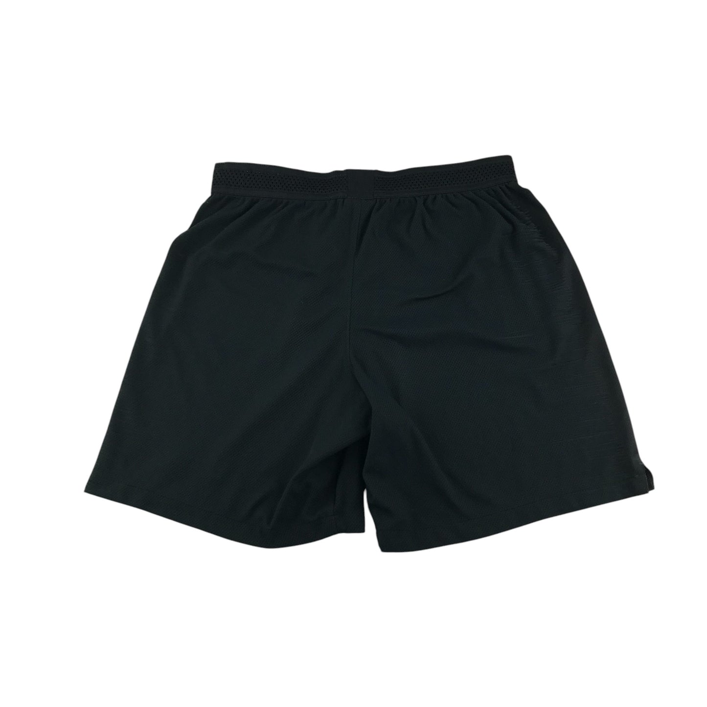 Nike sport shorts men's M black vaporknit with white logo