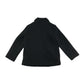 M&S coat 6-7 years black with full zipper and collar