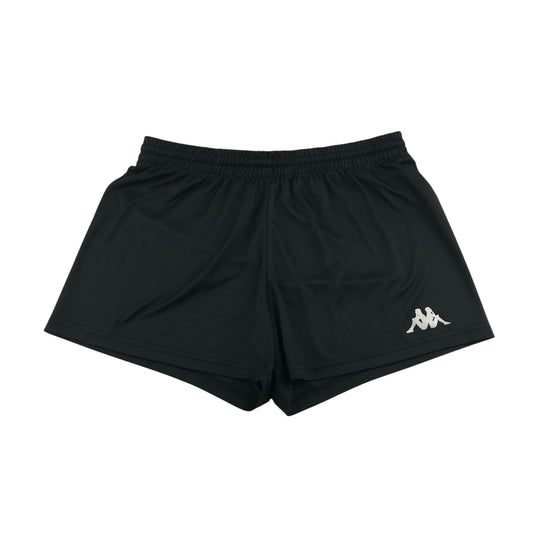 Kappa sport shorts men's L black with white logo